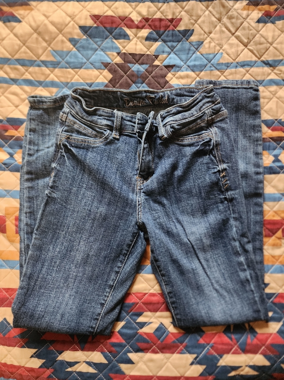 Women's Ankle Jeans Cropped - Blue, Size 3